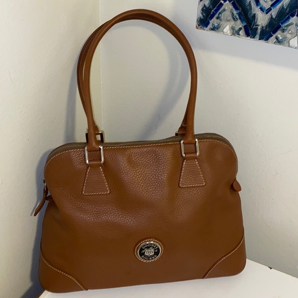 Dooney & Bourke Florentine Leather Large Russell Tote Bag
